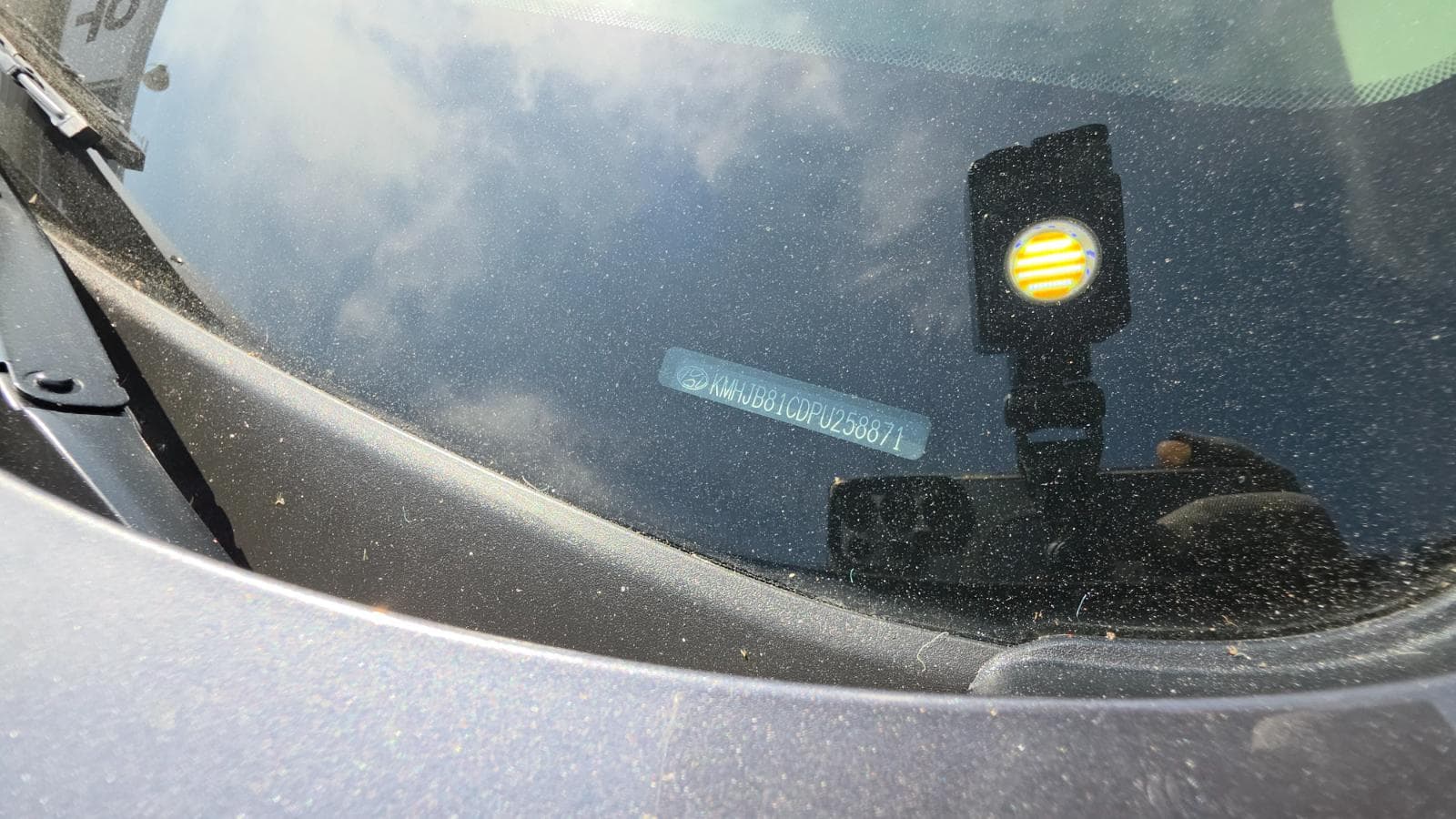 Odometer, scanner report and vehicle identification photo slot 4
