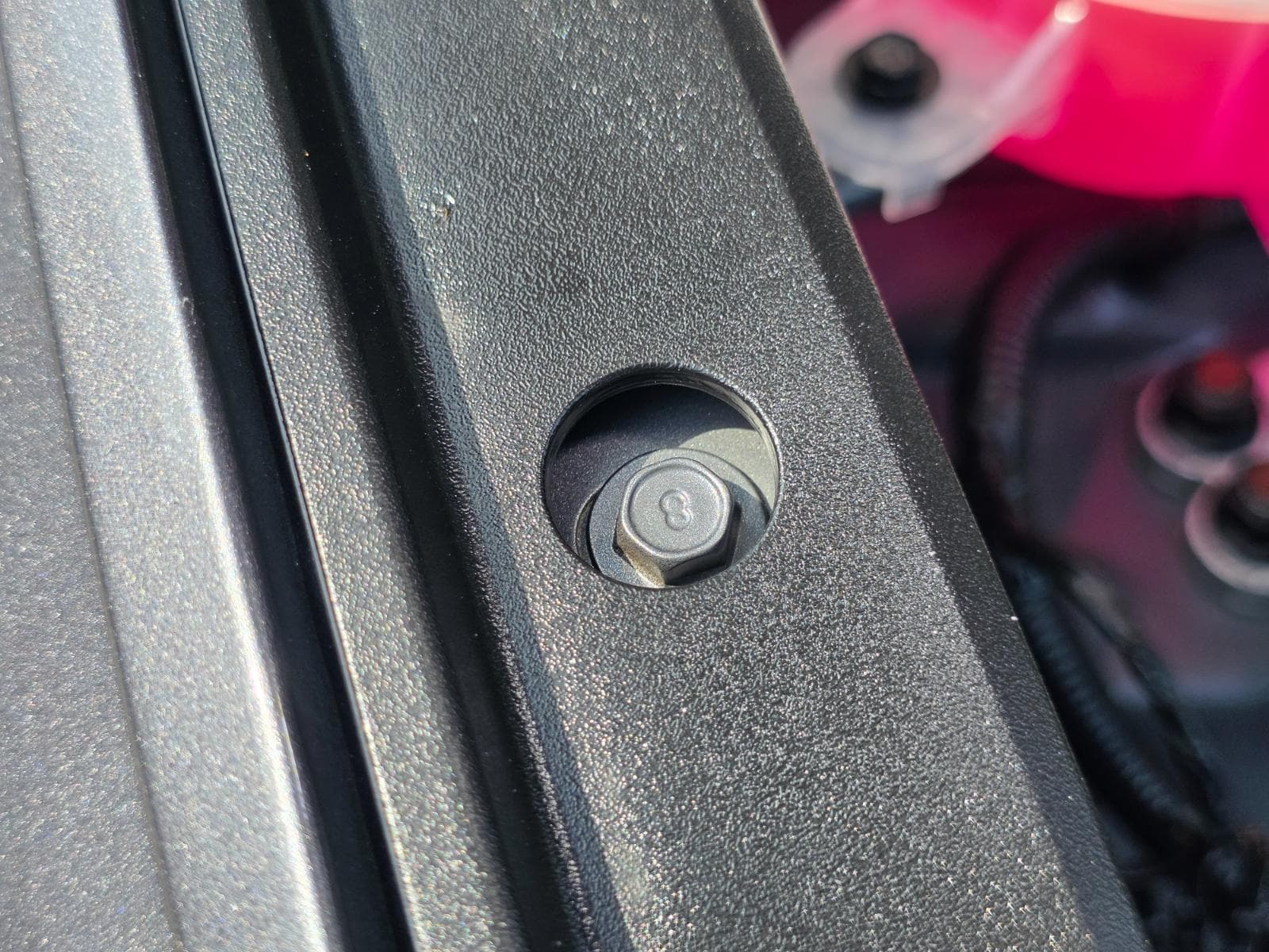 Engine bay and panel bolts photo slot 77