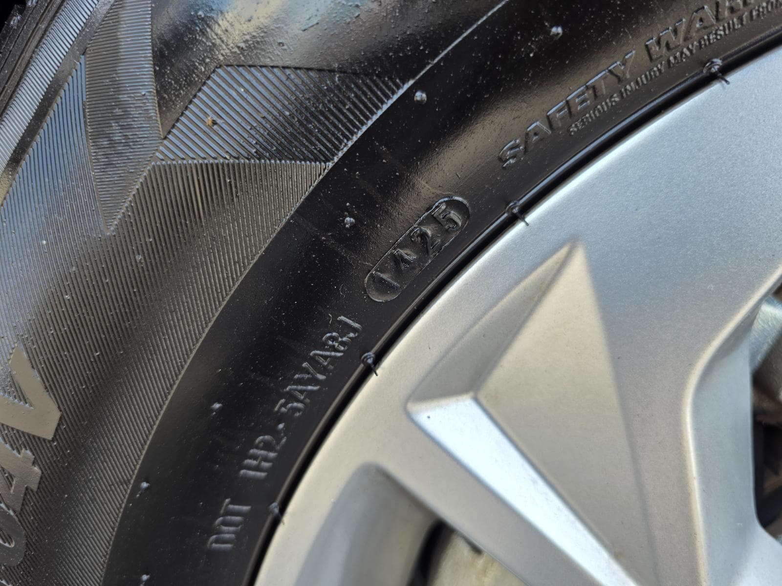 Tires, wheels and underbody photo slot 105